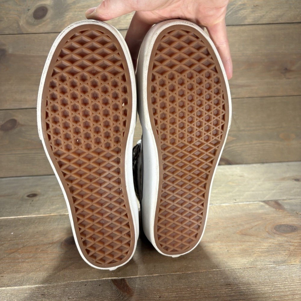 vans sk8 HI stackform womens size 7 shoes brown platform athletic skate sneakers - Picture 6 of 9